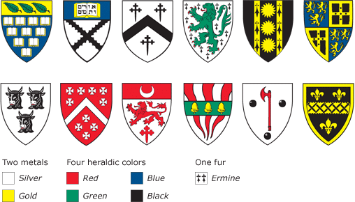 Yale Residential College Shields
